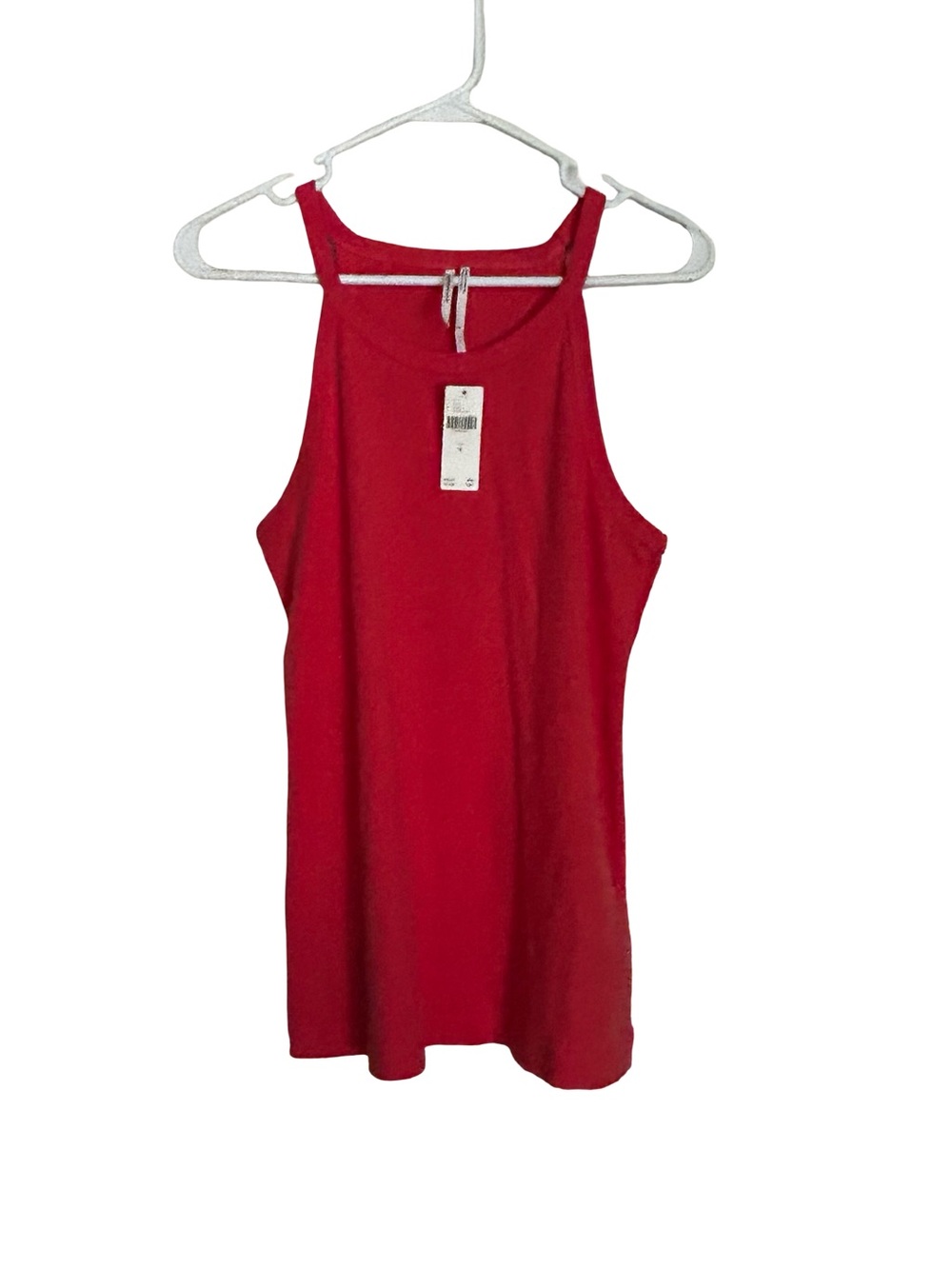 Women's pink razorback Tank Top